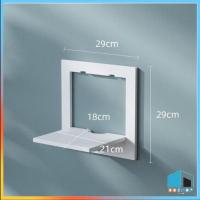 ราคา ชั้นวางของติดผนัง ชั้นติดผนัง ชั้นไม้ เจาะติดผนัง กรอบไม้วางของ กรอบไม้ติดผนัง DD784 (19467619426)