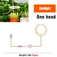 ราคา โคมไฟปลูกพืชไฮโดรโปนิกส์ LED lampu Grow เต็มสเปกตรัมสำหรับปลูกเมล็ดดอกไม้ไฟปลูกพืชแบบ USB DC5V ไฟเร่งโต LED (21170658878)