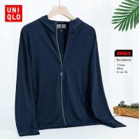 ราคา impatient lame91me8 UNIQLO เสื้อแจ็กเก็ตกันแดด ป้องกันรังสีอัลตราไวโอเลต แบบนิ่ม สวมใส่สบาย คุณภาพสูง ไซซ์ M 5XL (19827603149)
