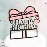 ราคา ป้ายเค้ก ป้ายปักเค้กHappy Birthday คิตตี้ (17537774437)