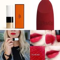 ราคา แท้100 Hermes Rouge A Levres Lipstick พร้อมถุง กลบสีปากมิด เนื้อนวลเนียนละเอียด (16853076788)