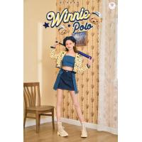 ราคา Winnie Polo Blazer set 3 ชิ้น ปกเสื้อพิมพ์ลายหมี สีเหลืองพาสเทลใส่เเล้วสดใสมาก เสื้อ กระโปรงยีนส์ตัวนี้1000 10เลยจ้าเทรนด์หมีต้องมี (19212943740)