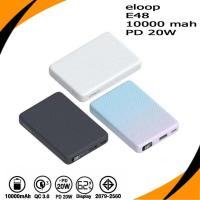 ราคา Eloop E48 แบตสำรอง 10000mAh QC 3 0 PD 20W Powerbank (20992520205)
