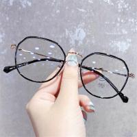 ราคา 0 75 1 25 1 75 2 25 2 75สำเร็จรูปสายตาสั้นแว่นตาผู้หญิงรอบป้องกันแสงสีฟ้าสายตาสั้นแว่นตาที่มีลบเกรด (15569106521)