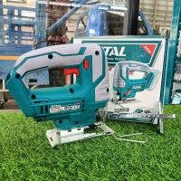 ราคา เลื่อยจิ๊กซอว์แบตเตอรี่ไร้สาย 20v แถมฟรี ใบเลื่อยจิ๊กซอตัดไม้ 1 แผง 5 ใบ TOTAL เฉพาะเครื่องเปล่าไม่รวมแบตเตอรี่ ไม่รวมแท่นชาร์ท (15903851443)