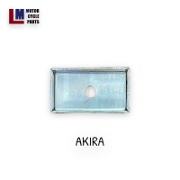 ราคา หางปลา ฝาปิดหางปลา SUZUKI AKIRA ทั้งซ้าย ขวา สีชุบ (18073872346)