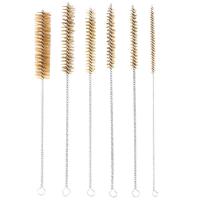ราคา 6 Pcs Brass Tube Cleaning Brush Wire Brush Set Cleaning Polishing Tool Brass Wire Brush Set For Pipe Tube Cylinder Bores Cleaning Hand Tool (20448920293)