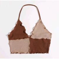 ราคา พร้อมส่ง สายเดี่ยวทูโทนสาวอวบ อก 35 44 คล้องคอสาวอวบ เสื้อกล้ามสาวอวบ เสื้อกล้ามผ้าร่องสาวอวบ (20512991100)