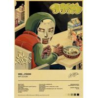 ราคา Singer Retro Poster Lana Del Rey Mitski Eminem The weeknd Bad bunny MF Doom Rapper Music Decor Art Painting Living Wall Sticker (16898473529)