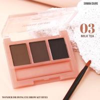 ราคา SIVANNA COLORS WONDER DRAWING EYEBROW KI พาเลทท์เขียนคิ้ว เนื้อฝุ่น (17400262027)