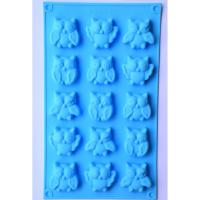 ราคา พิมพ์ซิลิโคน นกฮูก Owl Gang อีโมจิ 3 แอคชั่น พิมพ์วุ้น กัมมี่ ถาดน้ำแข็ง พิมพ์ขนม chocolate Silicone mold แม่พิมพ์ซิลิโคน Freshyware (104049580)