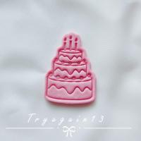 ราคา HBD ป้ายน้ำตาล ตกแต่งหน้าเค้ก ตกแต่งคัพเค้ก น้ำตาลกินได้ (20159534792)