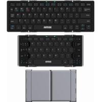 ราคา Arteck Folding Bluetooth Keyboard Portable Mini Foldable Wireless Keyboard for iOS iPad 10 2 inch Pro Air 9 7 inch Mini Android MacOS Windows Tablets Smartphone Built in Rechargeable Battery (20702795