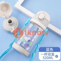 ราคา I Know Frozen ขวดน้ำสำหรับเด็กขวดน้ำ2in1พร้อมหลอด แก้วดื่มน้ำแบบเปลี่ยนได้ปราศจาก BPA 520มล Elsa (21172465904)