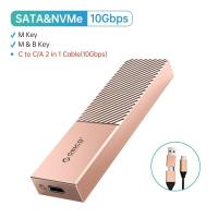 ราคา ORICO USB4 NVMe SSD Enclosure 40Gbps PCIe3 0x4อลูมิเนียม M 2 SSD Case ใช้งานร่วมกับ Thunderbolt 3 4 USB3 2 USB 3 1 3 0 Type C (16556262426)