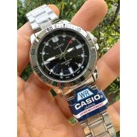 ราคา sale นาฬิกาผู้ชาย Casio รุ่น MTP VD01D สายแสตนเลส สีดำ ยอดฮิต นาฬิกาผู้ชายCasio นาฬิกาข้อมือ นาฬิกาคาสิโอCasio รุ่นใหม่ กันน้ำ (21131036926)