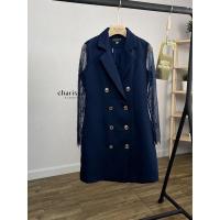 ราคา CHARISSA เดรสสูท เดรสสีกรม เดรสออกงานสีกรม เดรสสีชมพู เดรสสูทสีชมพู เดรสออกงานสีชมพู เดรสแขนยาว เดรสออกงานแขนยาว (20169901310)