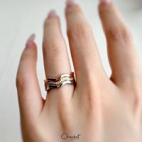 ราคา Tiny wave 14k ring แหวนเกลี้ยงลายคลื่น ตัวเรือนชุบ 14k ไม่ลอกไม่ดำ (19786198843)
