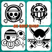 ราคา สติ๊กเกอร์ตกแต่งรถ วันพีช One Piece ติดท้ายรถ ติดกระจก พร้อมส่ง มีเก็บเงินปลายทาง COD (13521884536)