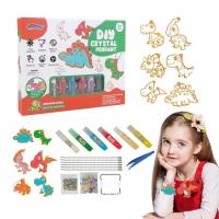 ราคา Crystal Crafts for Kids DIY Craft Kits Arts and Crafts Supplies Crystal Painting Kit Holiday Birthday Gift for Boys Girls Christmas Ornament thrifty (20507369470)