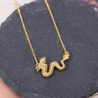 ราคา จี้รูปมังกรทองคำโซ่ไหปลาร้าจี้มังกรจีนทองแดงจี้รูปมังกรไทเทเนียมสร้อยคอเหล็กปีของขวัญมังกร (21276907042)