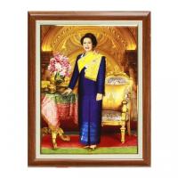 ราคา กรอบรูปพระราชินี ขนาด 15x20 นิ้ว รุ่น 9566 (20532874608)