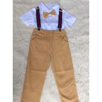 ราคา ชุดเอี๊ยมเด็กชาย น้องๆ ใส่แล้วหล่อ เท่มากๆ ครบเซ็ต 4 ชิ้น เนื้อผ้าคอตตอน 100 ใส่สบาย ไม่ร้อน ไม่คัน ใส่ออกงาน D173 ชุดเด็ก (16489885292)