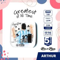 ราคา PixonPlux ปลั๊กไฟ รางปลั๊กไฟ รวมลาย การ์ตูน น่ารัก 2ช่อง 2USB สายยาว1 8M VCT3x0 75 ปลั๊กมอก ปลั๊กพ่วง ประกัน 5 ปี Arthur (20064858896)