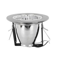 ราคา FINEXT โคมไฟดาวน์ไลท์ แบบฝัง หน้ากลม เงิน 3 5 นิ้ว (338230435)