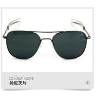 ราคา Aviation Sunglasses Men women American Army Military Optical AO rectangle driving glasses pilot Oculos de sol masculino (11355707193)