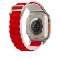 ราคา สายนาฬิกาอัลไพน์สำหรับ Apple Watch Seriees Band Ultra 8 49Mm 45Mm 41Mm 44Mm 40Mm ไนล่อนสองสีสายรัดข้อมือ Watchband สำหรับ Series 1 2 3 4 5 SE 6 7 (18809587114)