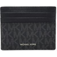 ราคา Michael Kors Mens Cooper Tall Card Case Wallet Black (19995532830)