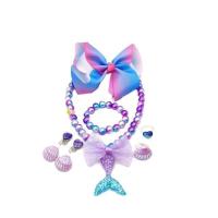 ราคา ชุดเดรสชุดบัลเล่ต์ Tutu ผ้าตาข่ายประดับขนสีเขียวม่วงสำหรับเด็กผู้หญิงแบบเจ้าหญิงชุดแอเรียลอัพสำหรับงานเลี้ยงชุดคอสเพลย์นางเงือกตัวน้อย (19725400244)