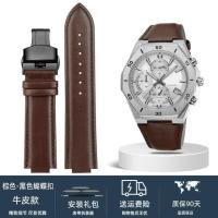 ราคา สายหนังแท้ปากนูน 14 มม สำหรับ Casio Edifice Heart of the Ocean Farmhouse Oak EFB 680D 2A ECB 10D อุปกรณ์เสริมสำหรับผู้ชาย (19657506709)