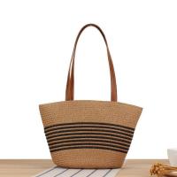 ราคา พร้อมส่ง 2 ลาย กระเป๋าสาน สายยาว สานลาย ทรงshoppping bag minimal M259 (21269015745)