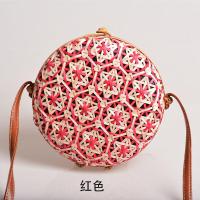 ราคา Aliexpress กระเป๋าสะพายหวายทำมือทรงกลมมีดอกไม้ไผ่สานหวาย8Pu 20 (17733496575)