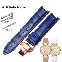 ราคา สายนาฬิกา MK รุ่นผู้หญิงสายนาฬิกาหนังแท้ลายไมค์คอลส์ mk2277 2425 5896 5354สามตาเว้า (9103254078)