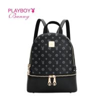 ราคา Playboy Bunny Ladies Monogram Backpack BTL 8343 Multi Color (16587150709)
