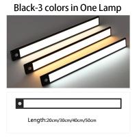 ราคา Pzsunly ไฟ LED ใต้ตู้ไฟเซ็นเซอร์ตรวจจับการเคลื่อนไหวบางเฉียบสำหรับตู้ครัวตู้เสื้อผ้าในห้องนอนไฟ20 30 40 50ซม (21170295019)