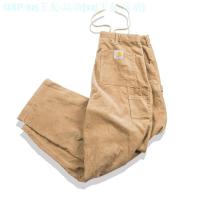 ราคา Carhartt Carhartt Carhartt Corduroy Pants Cotton Slacks Straight Canister Tide Loose Couple Men And Women (20268424549)