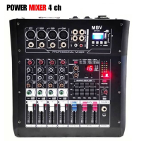 ราคา เพาเวอร์มิกซ์ 4ch MBV M 40D powermixer เครื่องเสียง pro power mixer เครื่องเสียง เครื่องพราวเวอร์มิก ขยายเสียงลำโพง (21169641892)