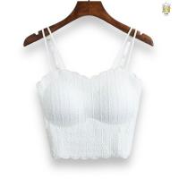 ราคา เสื้อสายเดี่ยวไซส์ใหญ่ ลายลูกไม้ ใส่สบาย แต่งเส้นคู่ รุ่น L1100 (20108671115)