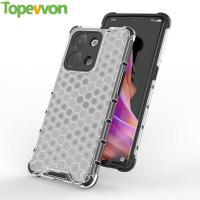 ราคา สำหรับ OPPO A9 A7 A5 A8 A31 A53 A58 F19 A5S A3S A55 A93 A97 F17 A74 A54 A74 A73ได้4G เคสโทรศัพท์รังผึ้งใส5G (19151427696)