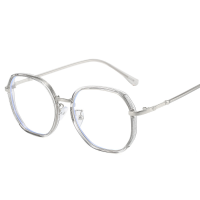 ราคา แว่นตาป้องกันแสงสีฟ้าสำหรับผู้หญิงแฟลชกรอบแว่นสีชมพูแบบมี TR90 (18957723570)