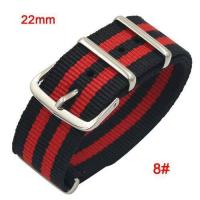 ราคา 18 มิลลิเมตร 20 มิลลิเมตร 22 มิลลิเมตรขีปนาวุธทนทานทหารไนล่อนนาฬิกาวงกองทัพกีฬานาโตผ้าไนล่อนสายนาฬิกาข้อมืออุปกรณ์เสริมสำหรับ 007 เจมส์บอนด์สายนาฬิกา (404308988)