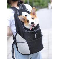 ราคา Portable Travel Dog Carrier Backpack Head Out Design Adjustable Cat Dog Shoulder Bag Easy Fit for Outdoor Walking Hiking Camping (11721334731)