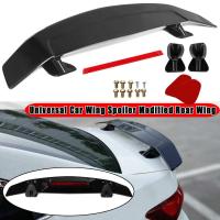 ราคา สปอยเลอร์ฝาครอบท้ายรถด้านหลังสำหรับรถยนต์แนวสปอร์ตรถแข่งแบบสากลสำหรับรถยนต์ส่วนใหญ่เป็นรถเก๋งสีดำมันวาวสำหรับนิสสันสำหรับโตโยต้า (20442413330)
