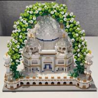 ราคา Compatible With Lego Valentines Day Gift Disney Castle Garden Taj Mahal Pink Junior Princess Girls Series 18 Years Old SEP (20498809410)