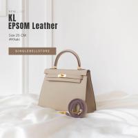 ราคา กระเป๋าหนังแฟชั่นสะพายข้าง KL Epsom 25 CM หนังแท้ (12188075915)
