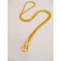 ราคา ร้านนี้ส่งไว 1 2 วัน สร้อยคอเคลือบแก้ว จากเยาวราช ลายสี่เสา 24 นิ้ว สวมหัวได้ ทองโคลนนิ่ง สีสวยเหมือนจริง สร้อยทอง (20804798487)